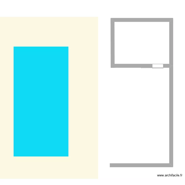 Projet piscine 1. Plan de 