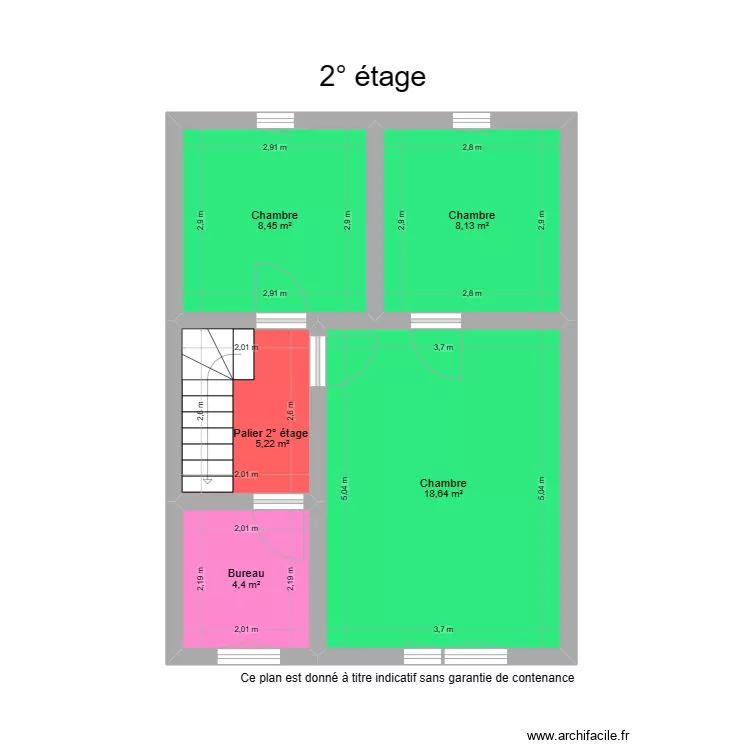 2° étage chevris . Plan de 2° étage chevris . Plan de