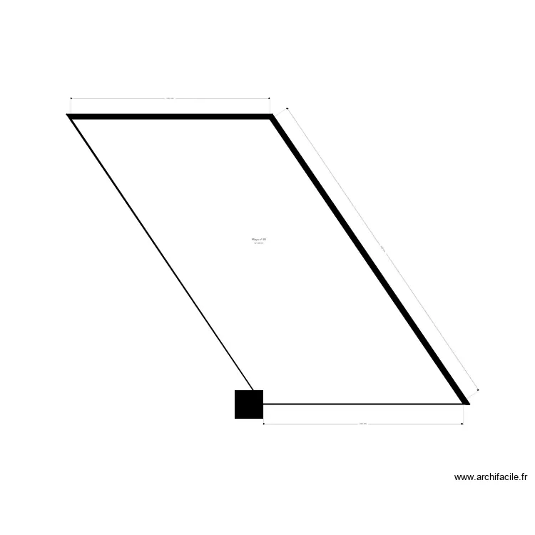 PLA&Ccedil;A N&ordm; 49, ED. HORTAL, ESCALA 2, 2-4. ANDORRA. Plan de 1 Pièce et 12 m²