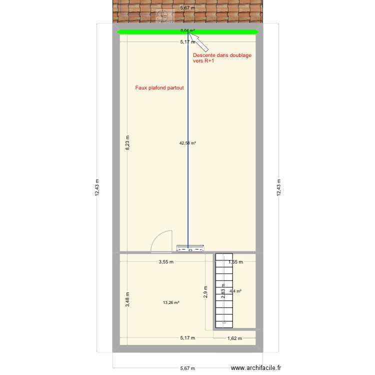 MANSSOUR climatisation. Plan de 19 pièces et 210 m2