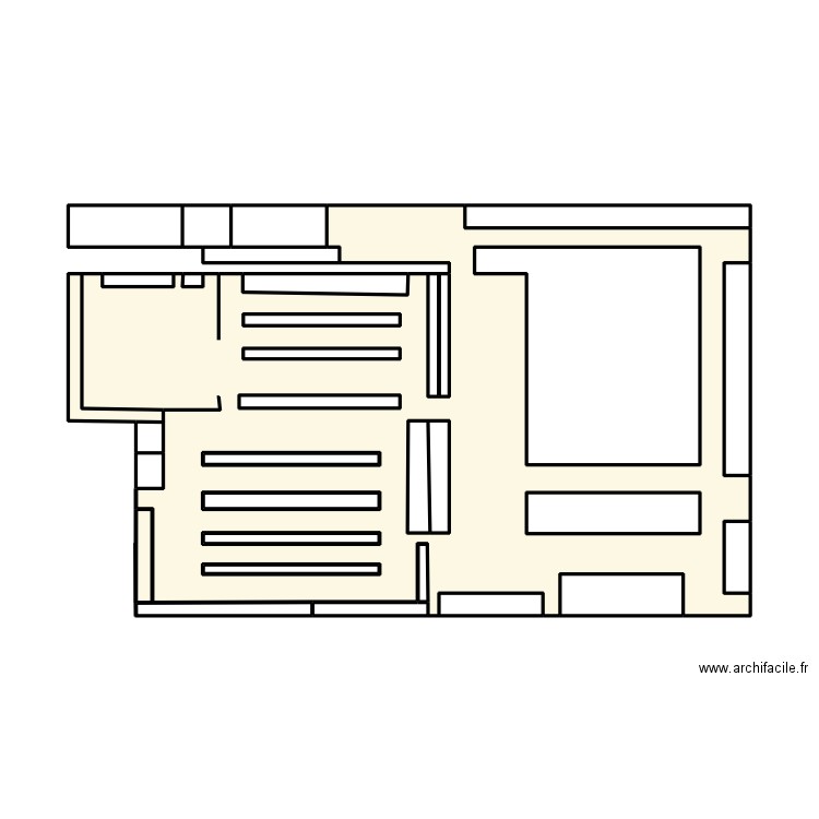 Manola Ruiz. Plan de 31 pièces et 67 m2