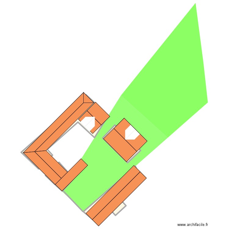 plan 1. Plan de 5 pièces et 474 m2