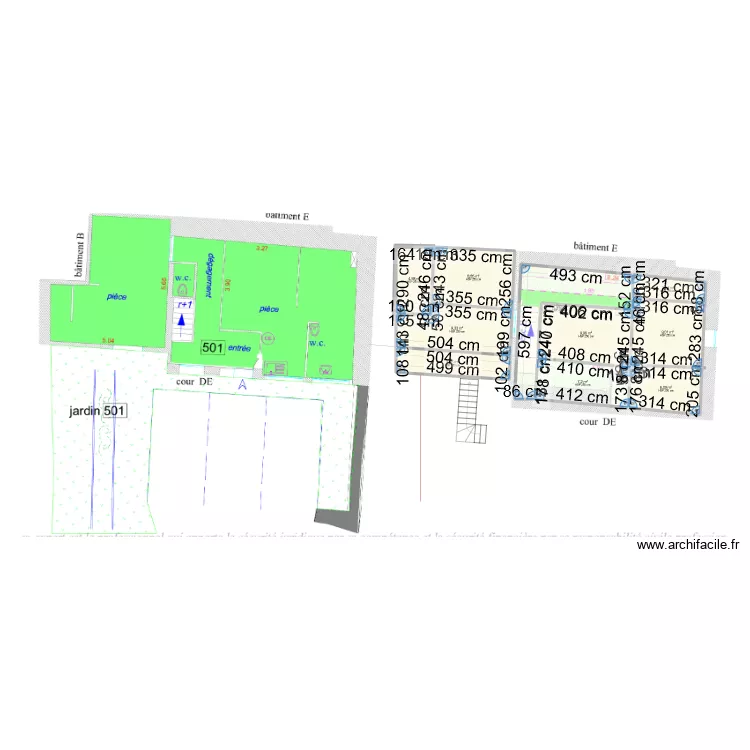 Projet maison. Plan de Projet maison. Plan de