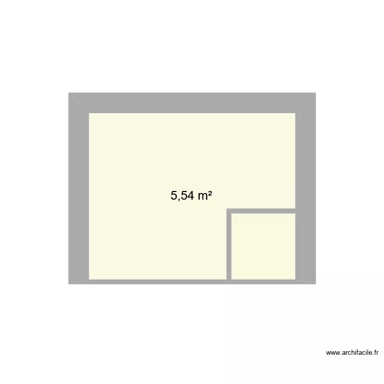Mezzanine Feluy. Plan de 1 et 6 m² Mezzanine Feluy. Plan de 1 et 6 m²