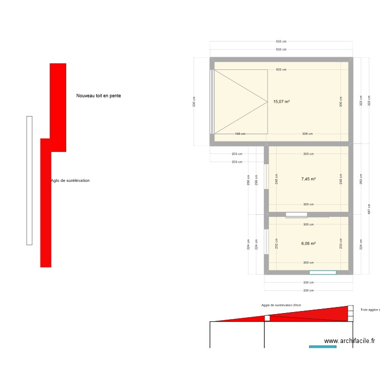 projet secure. Plan de 0 pièce et 0 m2