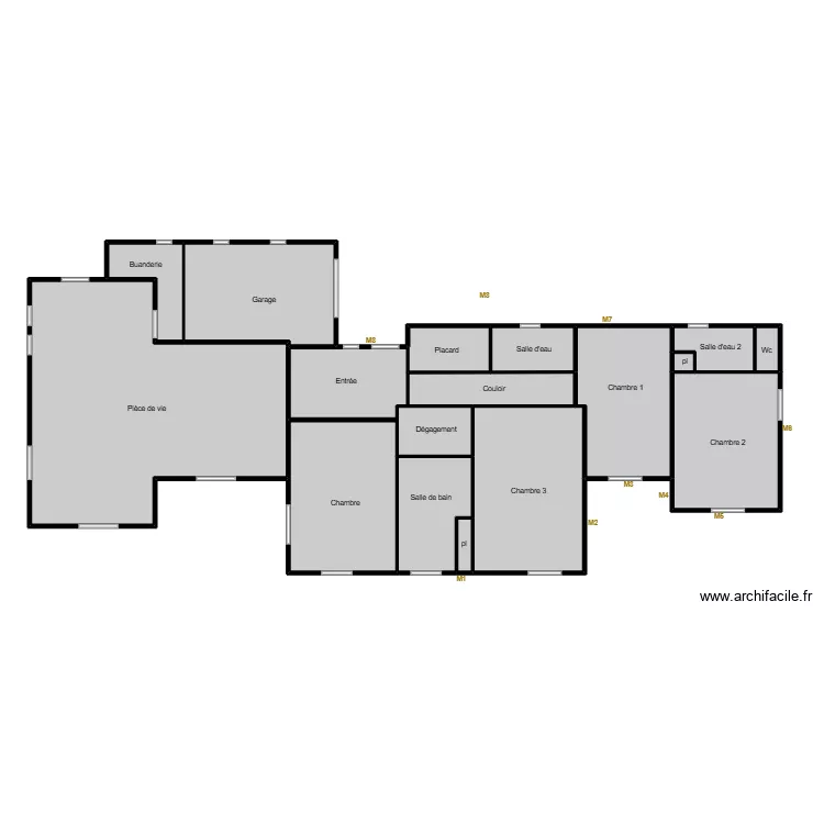 duclos ye base. Plan de 17 et 188 m² duclos ye base. Plan de 17 et 188 m²