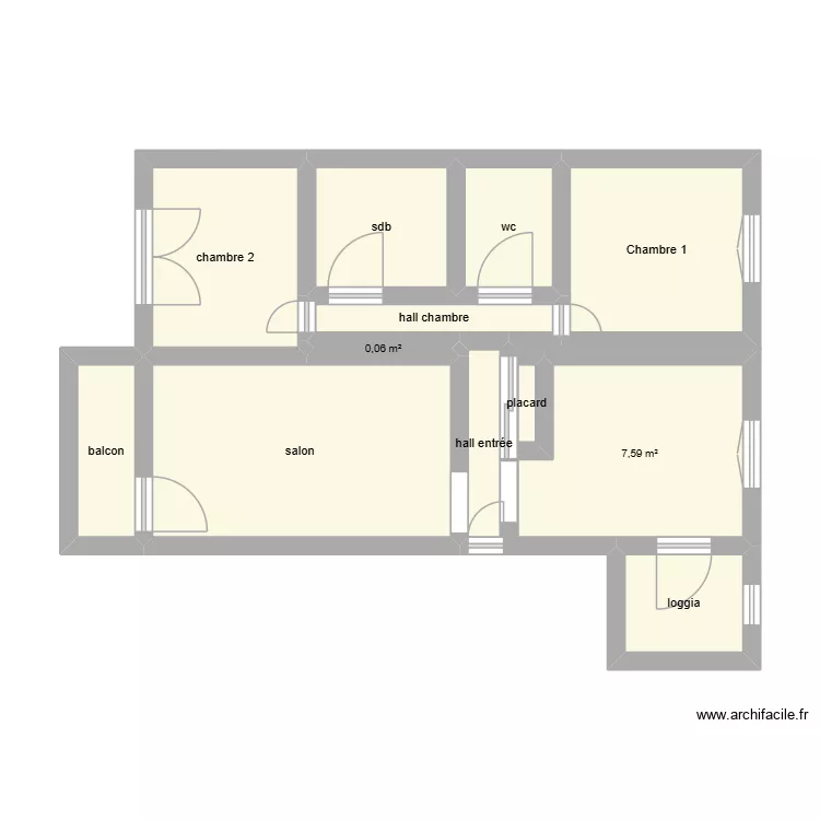 9 place leonard de vinci. Plan de 12  et 44 m²
