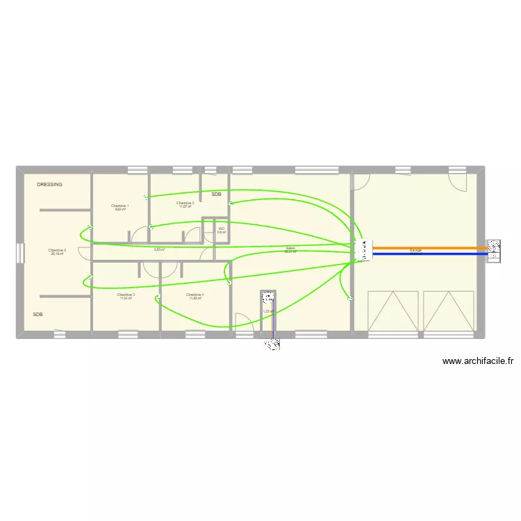 CREVANT CHRISTOPHE GAINABLE . Plan de 