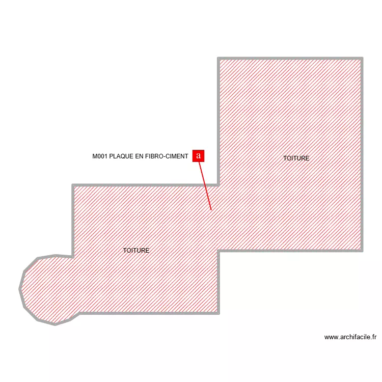 TOITURE MAISON 200M&sup2;. Plan de 