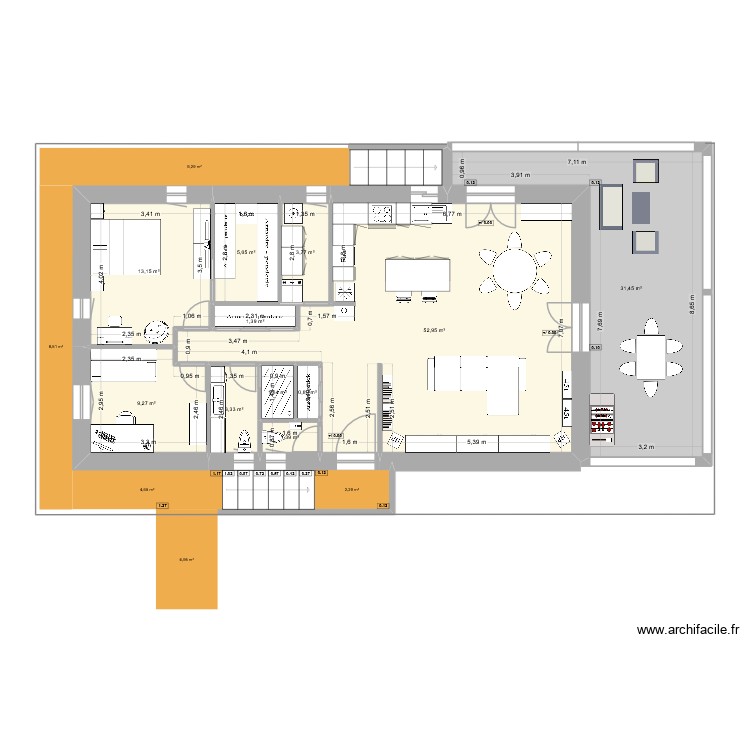 lot112fev26 92m2. Plan de 0 pièce et 0 m2