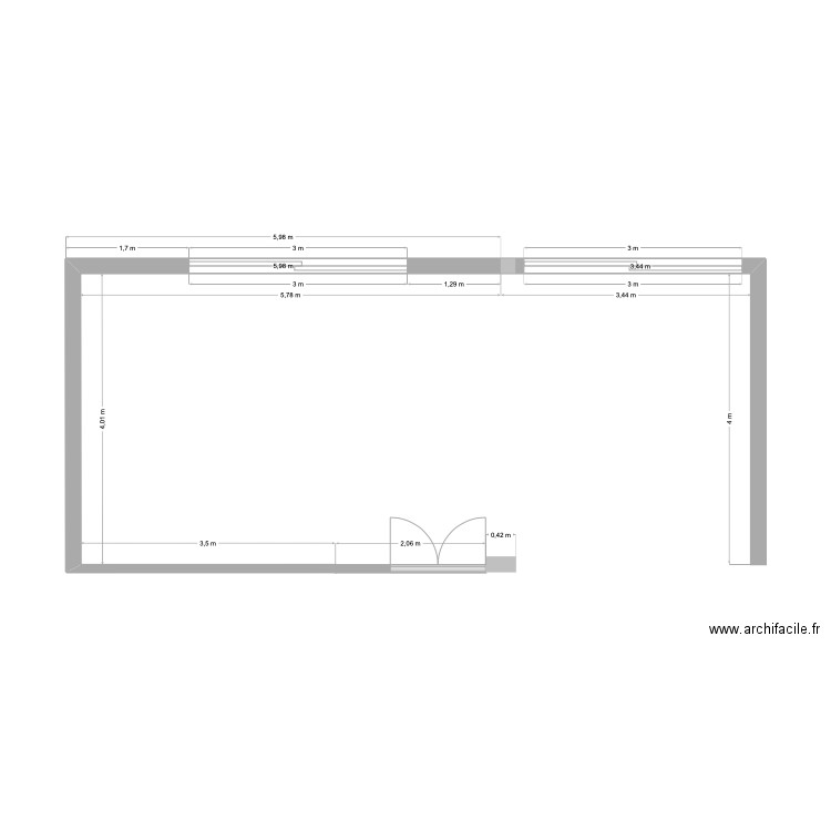 Salon. Plan de 0 pièce et 0 m2