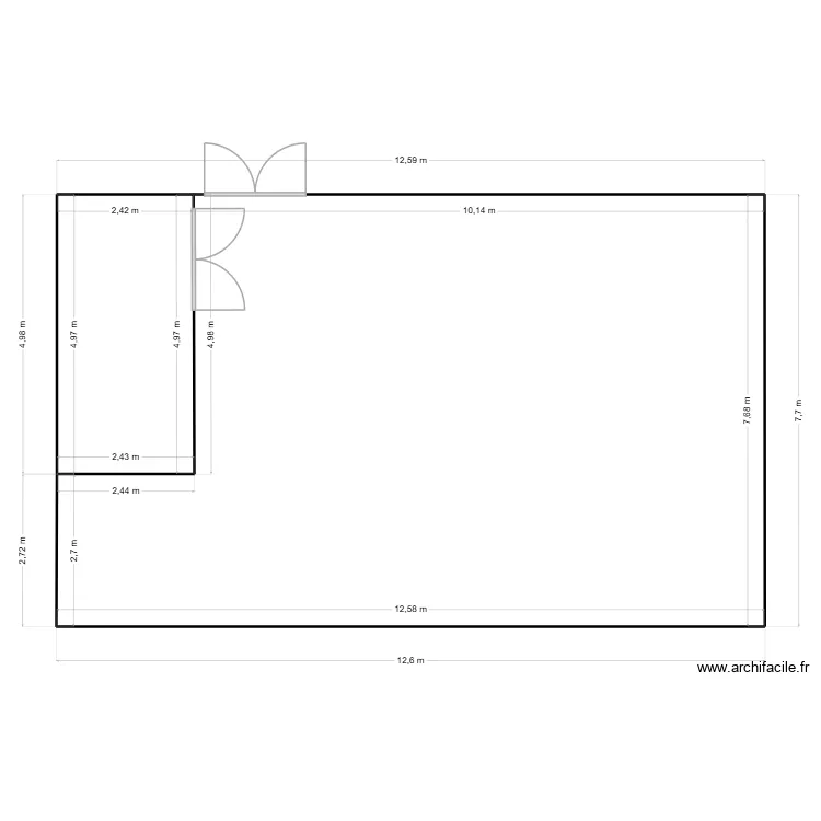 STK - 801. Plan de 2  et 96 m²