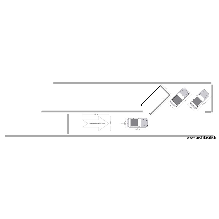 Extérieur maison. Plan de 0 pièce et 0 m2