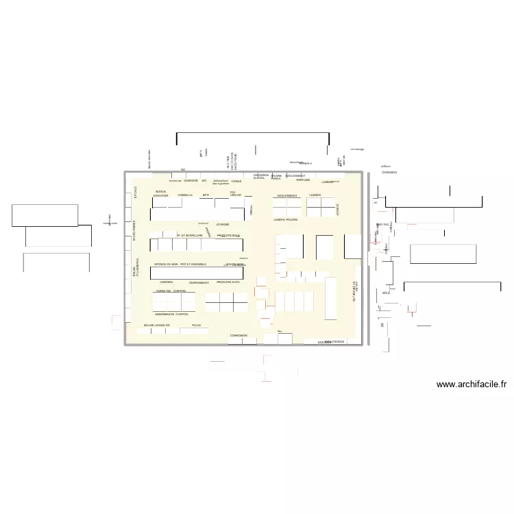 MAG FINAL 4. Plan de 1  et 281 m²