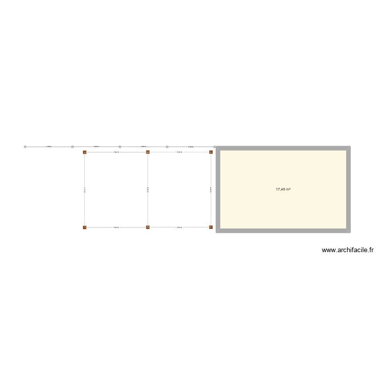 Carport 1. Plan de 0 pièce et 0 m2