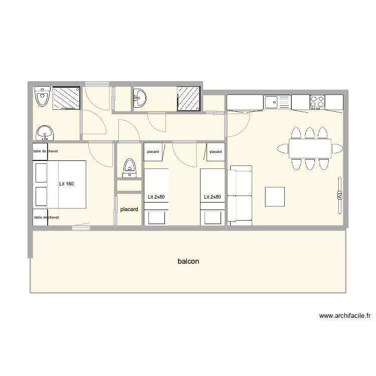 chalet des cimes f23. Plan de chalet des cimes f23. Plan de