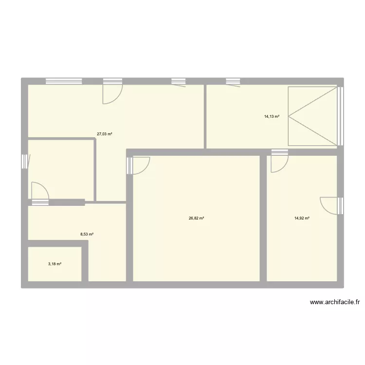 aménagement dépendance. Plan de 6 Pièces et 95 m² aménagement dépendance. Plan de 6 Pièces et 95 m²