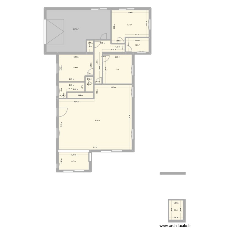 MAISON ALEXANDRE APRES  SANS EXT 4. Plan de 0 pièce et 0 m2