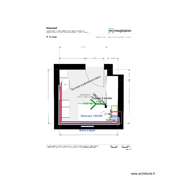Plan Projet  Marazanof. Plan de 