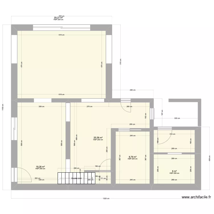 rez inf&eacute;rieur 3. Plan de 