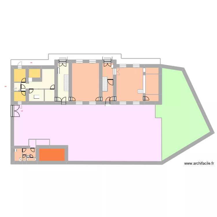 MAIRIE ST NAZAIRE sans infos. Plan de 