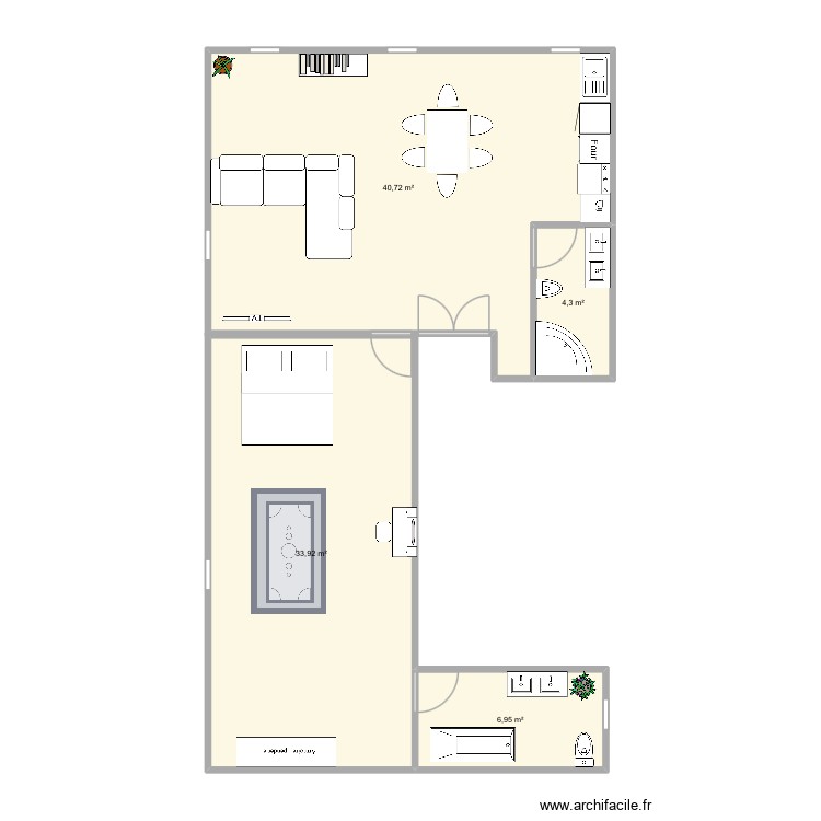 Appartement Nancy. Plan de 0 pièce et 0 m2