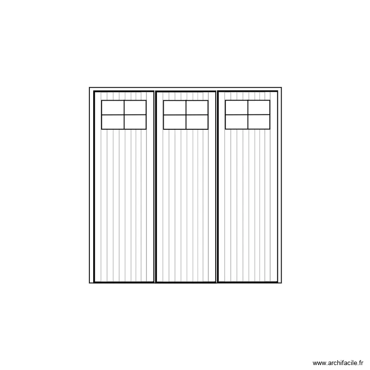 Trifol - Sceaux. Plan de 