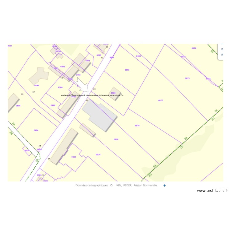 plan geoportail. Plan de 0 pièce et 0 m2