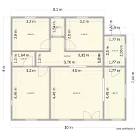 Plan 3 chambres