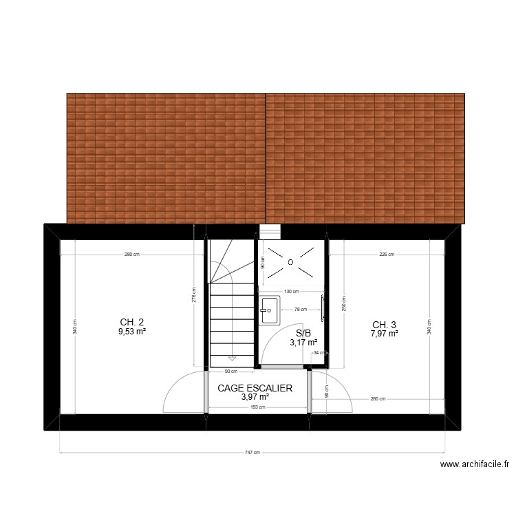canet étage 3. Plan de 0 pièce et 0 m2