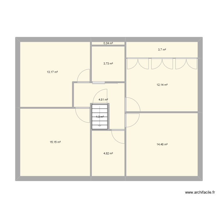 Plan de Base Mamie. Plan de 0 pièce et 0 m2