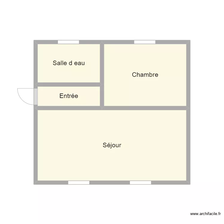 PLAN 2406 WEBER RDC DROIT. Plan de 