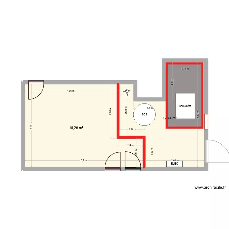 3vaillant. Plan de 2 et 29 m² 3vaillant. Plan de 2 et 29 m²