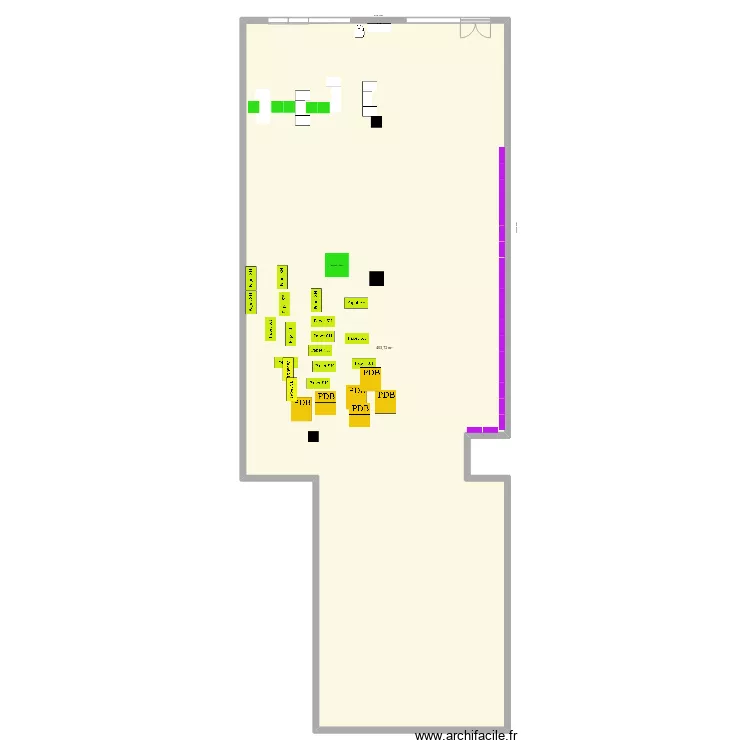 RDC HOUDA Chine. Plan de 