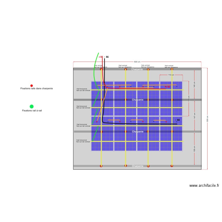 SAS ORME Toiture complémentaire 8X 425 Wc sur toles ondulées 06 09 2024. Plan de 0 pièce et 0 m2