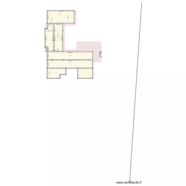 Vazio sanit&aacute;rio p/piso. Plan de 