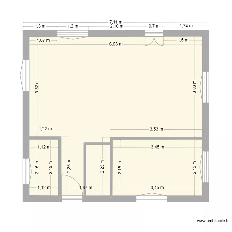 MAYEN1. Plan de 3 et 40 m² MAYEN1. Plan de 3 et 40 m²