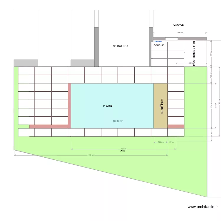 DELABY 120X60. Plan de 1  et 108 m²