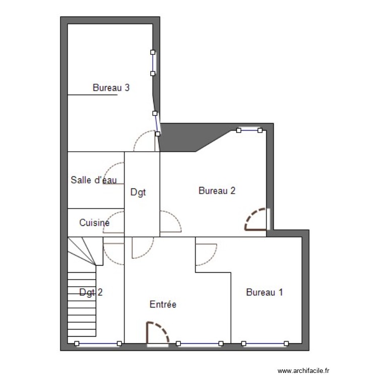 PARIS 15. Plan de 0 pièce et 0 m2