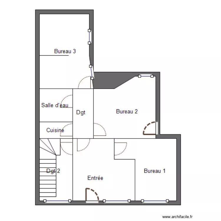 PARIS 15. Plan de 