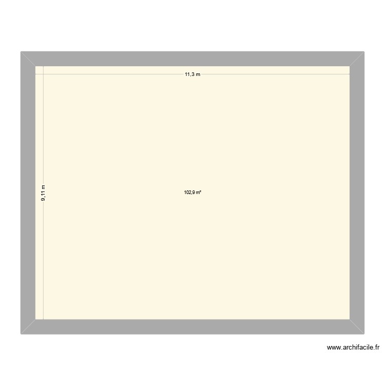 grenier. Plan de 0 pièce et 0 m2