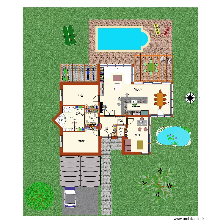 Villa Roger Maxime. Plan de Villa Roger Maxime. Plan de