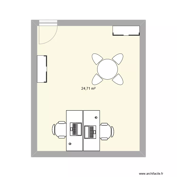 bureau gradé proxi. Plan de 1 et 25 m² bureau gradé proxi. Plan de 1 et 25 m²