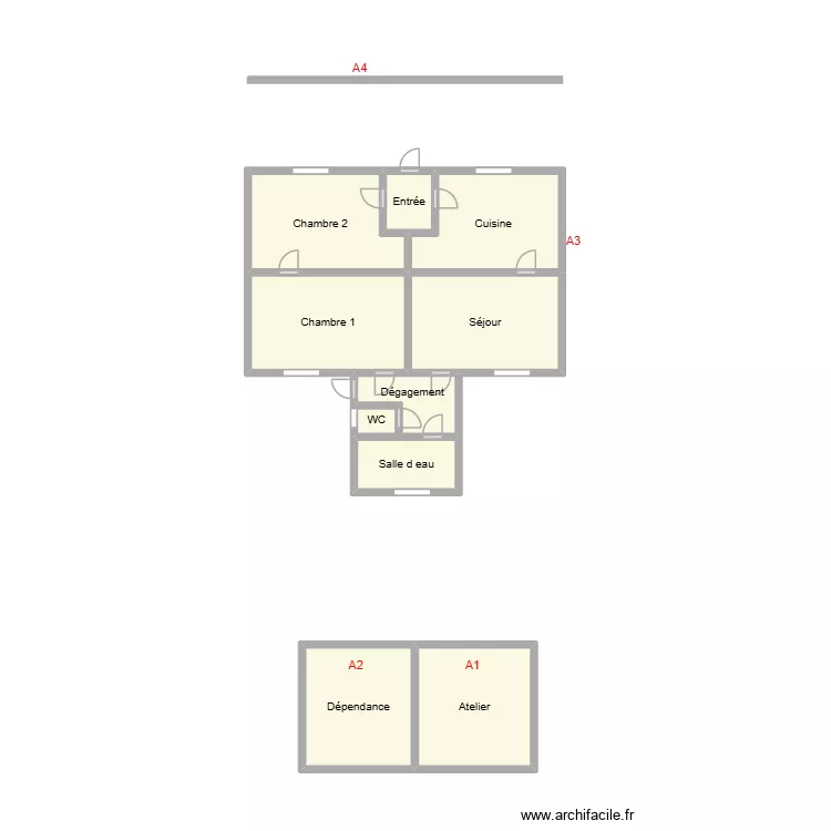 PRENVEILLE RA. Plan de 10 Pièces et 24 m² PRENVEILLE RA. Plan de 10 Pièces et 24 m²