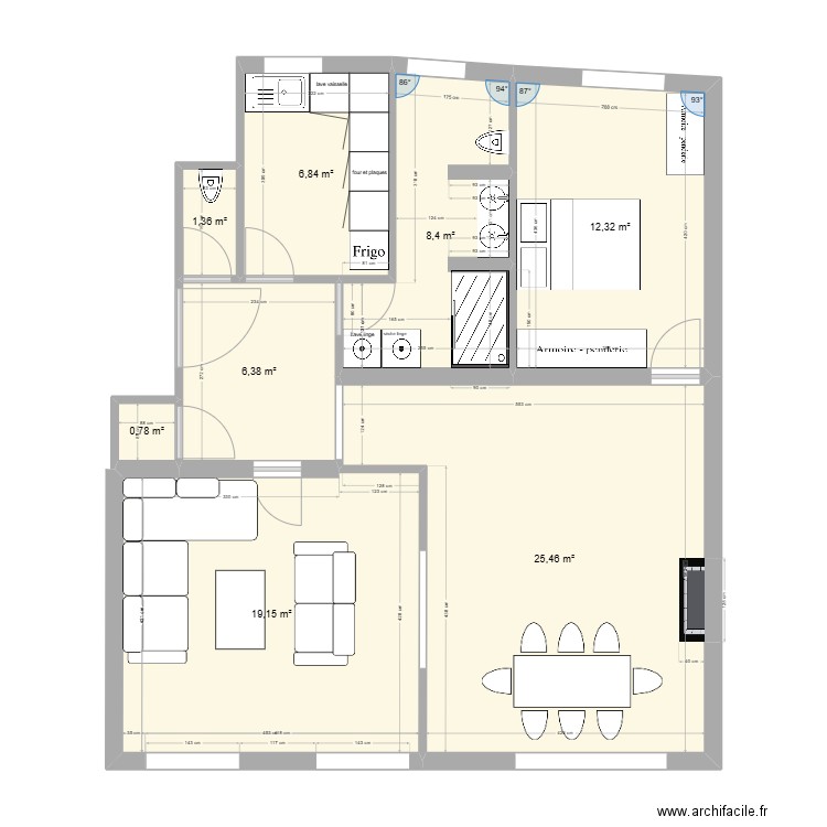 V1_Pouss. Plan de 0 pièce et 0 m2