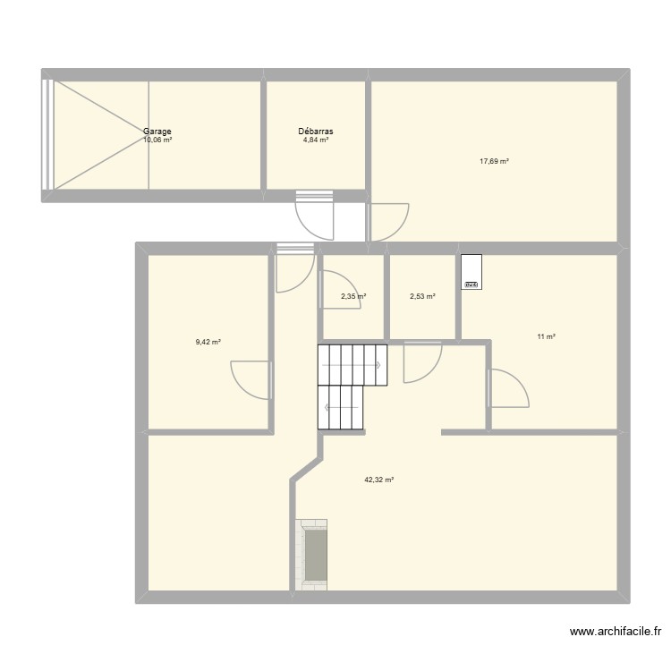 RDC Maison du Bonheur. Plan de 0 pièce et 0 m2