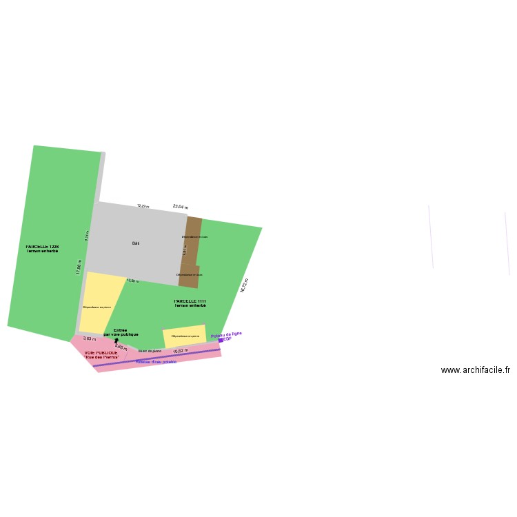 Etienne - PM - Initial. Plan de 1 pièce et 103 m2