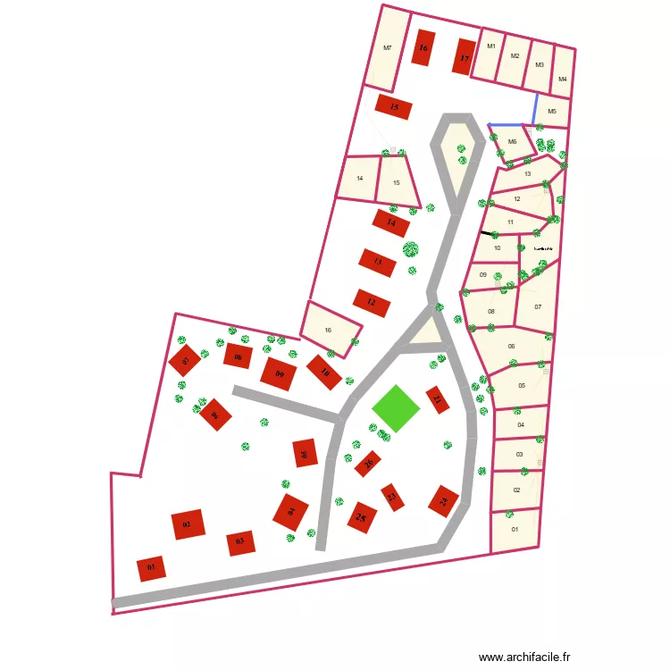 aire saisonnier VB elec. Plan de 