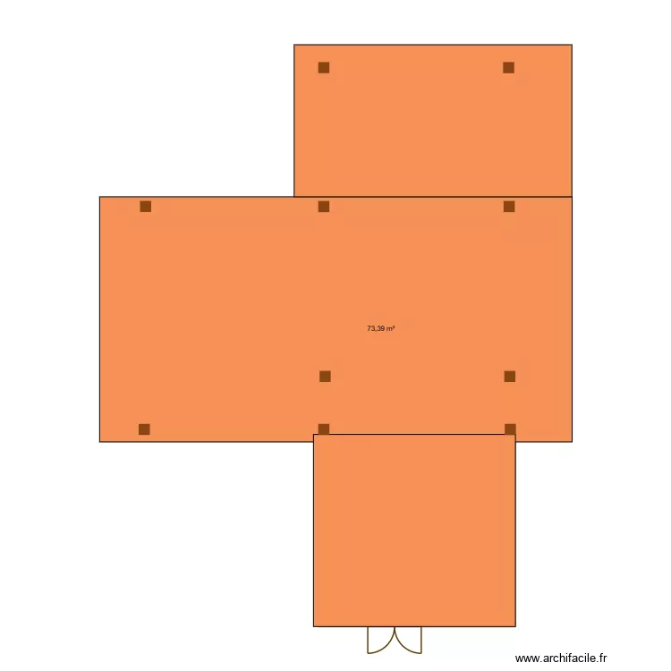 ttr. Plan de 1 et 73 m² ttr. Plan de 1 et 73 m²