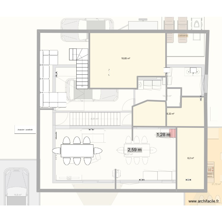 plan maison 1. Plan de 0 pièce et 0 m2